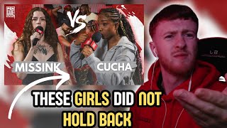 MISSINK vs CUCHA | PenGame Rap Battle 2024 REACTION!