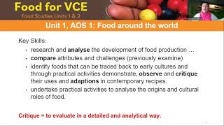 Webinar: Inspire success in VCE Food Studies