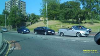 Idiot Mercedes driver in Blackburn