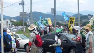 2010年大阪府内平和行進出発（2）