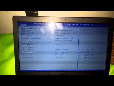 Como entrar na Bios do Notebook Asus Como entrar na Bios do Notebook Asus
