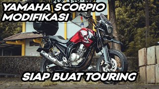 Scorpio Z Tangki Bulat Modifikasi Adventure | Body Fullset Pakai New Scorpio