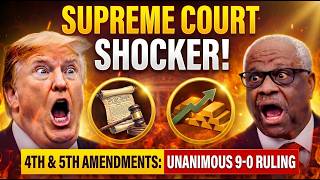 Supreme Court 9–0 Ruling Reshapes Fourth and Fifth Amendment Protections — What It Means Now