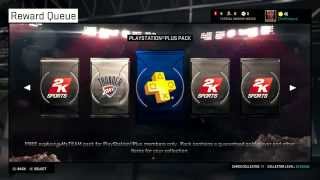 NBA 2K15 PS4  Pre Order Pack Opening!