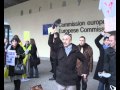 Anti-Karimov protest in Brussels