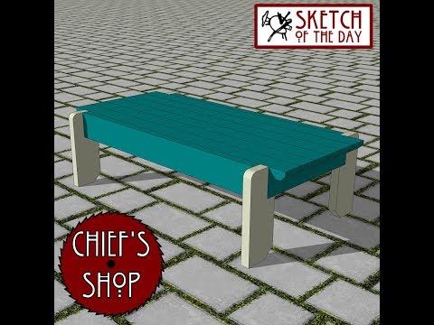 Chief's Shop Sketch of the Day: Quad Bench Chief's Shop Sketch of the Day: Quad Bench