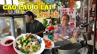 40 năm vẫn duy trì quán cao lầu mỳ ngon thơm nổi tiếng ở Phú Bài - Huế