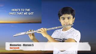 Memories (Maroon 5) on Western Flute by Ram Sumedh
