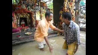 MAA GHANTESWARI in Water (Old Video) @ ପାଣିରେ ବୁଡିଲା ମାଁ ଘଣ୍ଟେଶ୍ୱରୀ ପୀଠ