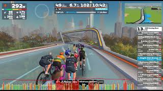 Zwift - Race: DBR Sunday Race (C) on Mighty Metropolitan in New York