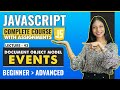 43. DOM Events | Javascript tutorial for beginners | Javascript full course