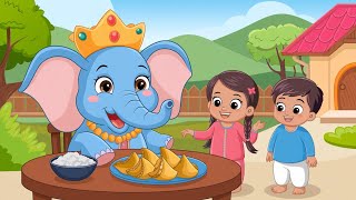 Hathi Raja Kahan Chale | हाथी राजा कविता | Hindi Rhymes for Kids