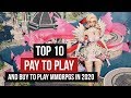 The Top 10 Best Pay to Play MMORPGs AND Buy to Play MMORPGs in 2020!