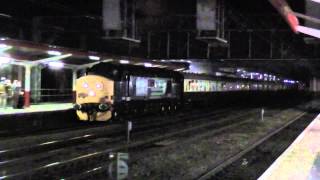 37409 with two-tone horn Wakes up Crewe with 1Z57 Crewe-Windemere 'The Red Rose Kipper'