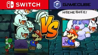 MORE Paper Mario TTYD Gameplay Appears! NEW Details + Graphics Comparison (Switch vs. GCN)