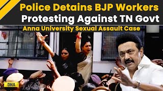 Anna University Case News: Tamil Nadu Police Detains BJP Workers Protesting Against Stalin Govt