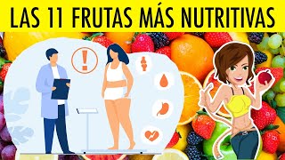 Las 11 frutas más nutritivas