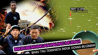 Cara membuat racikan pengumpul ikan mas berbahan dasar pelet paling mudah