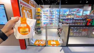 Shopping at the World’s Most Advanced 7-Eleven Convenience Store