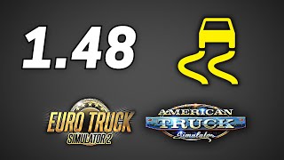 Traction Control System in ETS2 \u0026 ATS 1.48 Update | Full Details \u0026 Testing