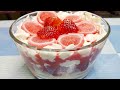 Khru Jhane Mix Vlog is live Homemade Strawberry Dessert