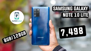 Samsung galaxy note 10 lite from cashify super sale under 7,498 8gb/128gb grade: