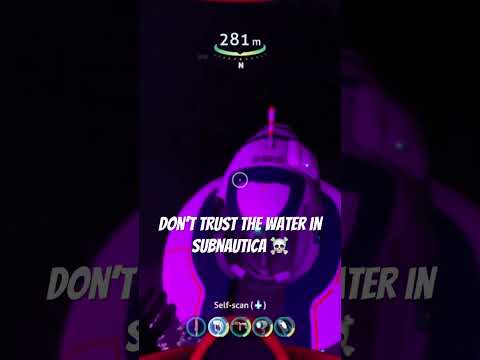 Don't trust the water in Subnautica #shorts #youtube #youtubeshorts #trending #viral #fyp #clips