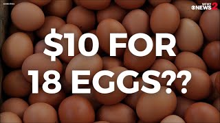 Egg prices: Would you pay $10 for 18 eggs?