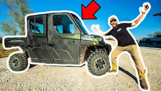 I Bought a BRAND NEW 2021 OFF-ROAD 4x4 UTV for the BACKYARD FARM!!! (HEAT, A/C, and MORE!)