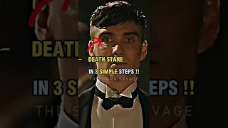 How to DEATH STARE like Thomas Shelby Sigma Rule 😈🔥 #shorts #motivation #quotes #attitude
