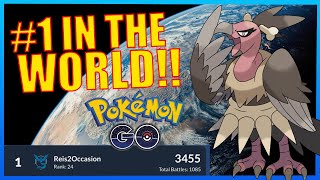 I REACHED #1 IN THE WORLD!! (AGAIN) | POKÉMON GO BATTLE LEAGUE