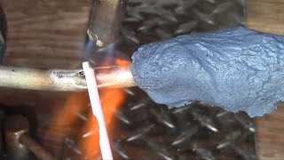 Brazing a Transmission Line Without Melting the Rubber Hose Using MuggyWeld Heat Freeze Heat Paste