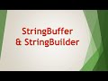 14  Thread safety | String vs StringBuffer vs StringBuilder