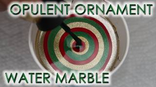 Opulent Ornament Water Marble | DIY Nail Art Tutorial | MSLP