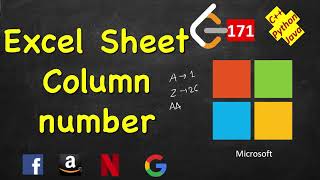 Excel Sheet Column Number | LeetCode 171 | C++, Java, Python