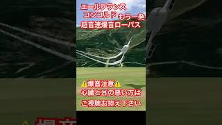 音楽無し⚠️爆音注意⚠️超音速爆音ローパス🔥95L1S8❤超音速🔥爆速🔥コンコルド🔥ラジコンだよ❤コンコルド🔥Airbus ❤ムリーヤ🔥ショート🔥続きは大画面でフルバージョン見てね