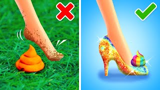 EEEW! Watch Your Step! 🦶👠*Must-Have Doll Gadgets*