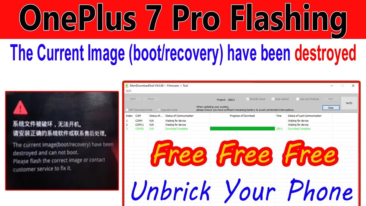 OnePlus 7 Pro Flashing And Unbrick Oneplus 7 / The Current Image (boot ...