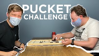 PUCKET aka SLING PUCK BOARD GAME challenge | Monday Challenge