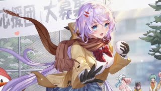 （少女回战）UR+公孙瓒，出场cg，中文语音