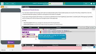 Code.org Event-Driven Programming Lesson 7 #3