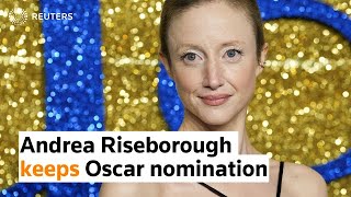 Andrea Riseborough allowed to keep Oscar nomination