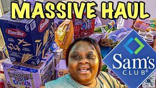 VLOG | MASSIVE SAM’S CLUB GROCERY HAUL!