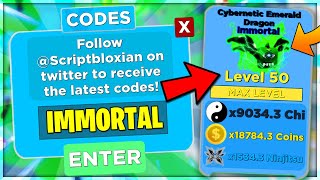 All New Working Ninja Legends Codes Free Coins Chi Souls Roblox