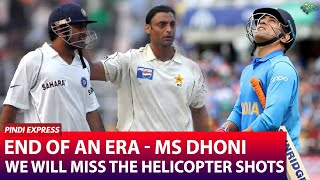 The Star of the Game Retires | Will Never Forget the PHAINTAS Inflicted by MS Dhoni | Shoaib Akhtar