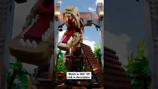 LEGO Jurassic Park: T. rex Rampage #360 #lego #vr