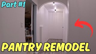 PANTRY REMODEL PART 1 J'S DIY n STUFF