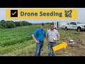 Drone Cover Crop Seeding with Rantizo