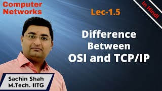 L1.5 Difference between OSI and TCP/IP model