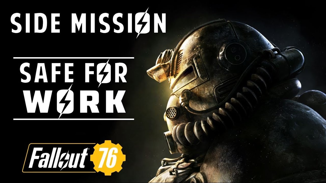 Safe For Work | Side Quest | Fallout 76 (Gameplay Walkthrough) - YouTube